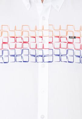 Erkek Kırmızı Uzun Kollu Gömlek - 50247868014