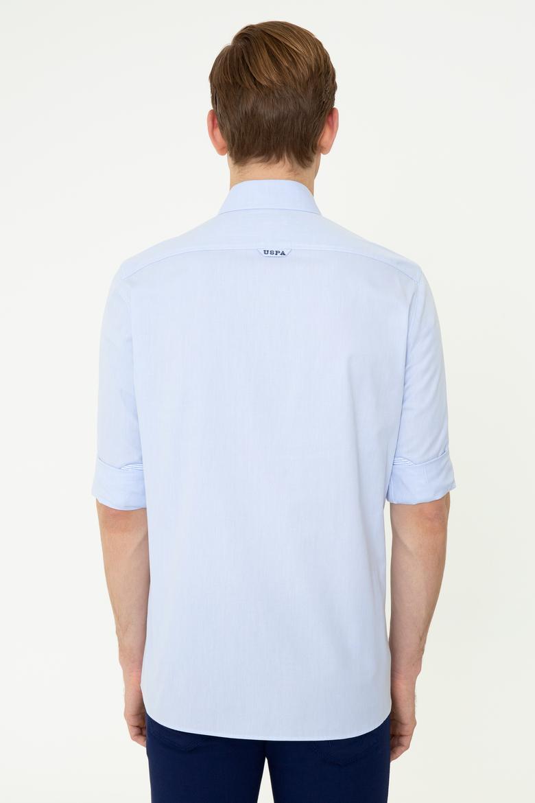 Erkek Açık Mavi Uzun Kollu Gömlek - 50246210026