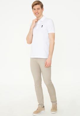 Erkek Beyaz Basic Tişört - 50250001017