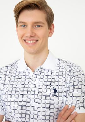 Erkek Lacivert Polo Yaka Tişört - 50248430013