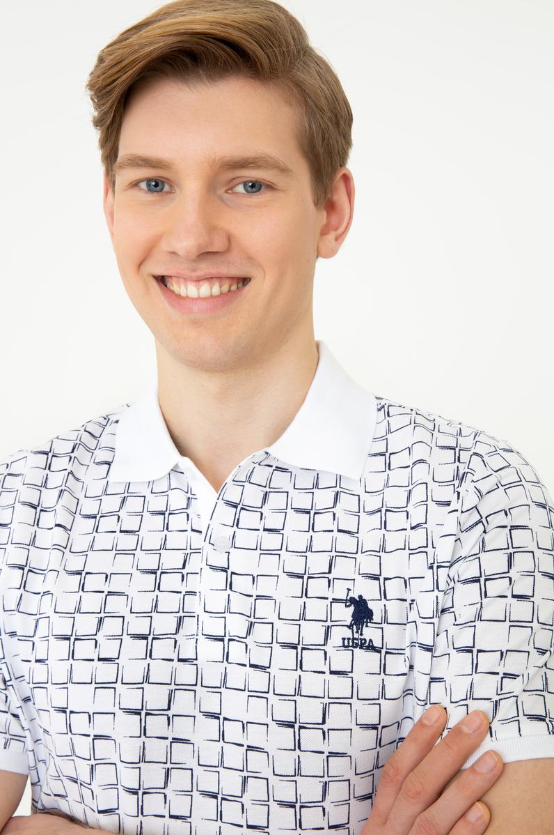 Erkek Lacivert Polo Yaka Tişört