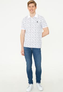 Erkek Lacivert Polo Yaka Tişört - 50248430013