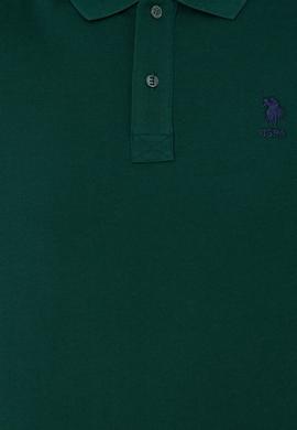 Erkek Koyu Yeşil Basic Tişört - 50248548114