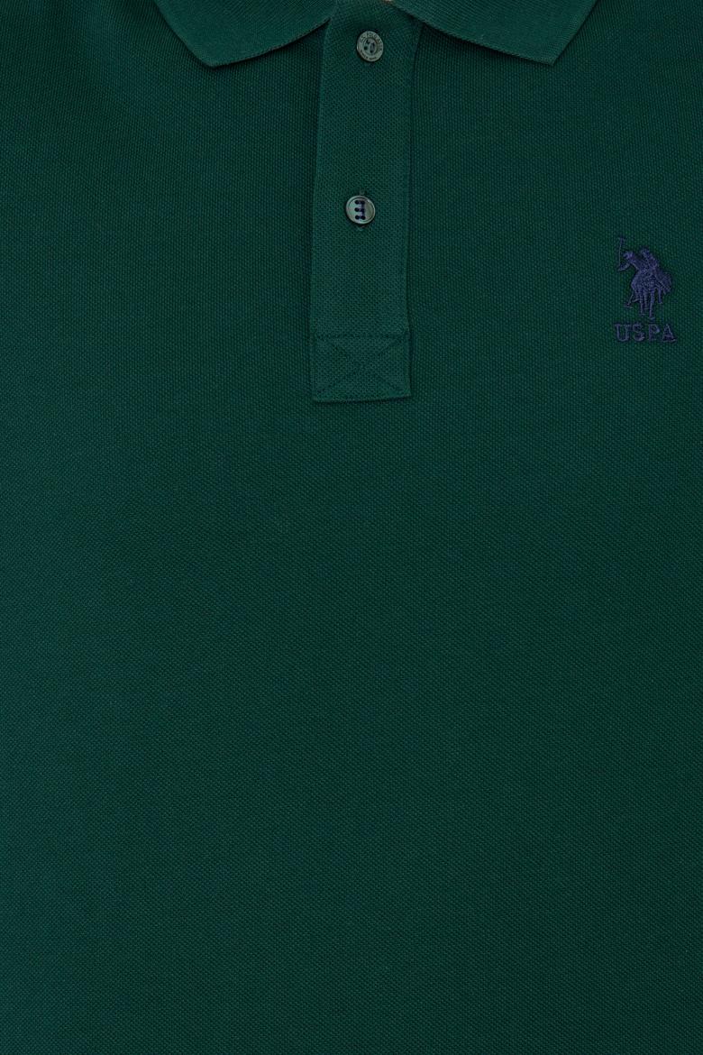 Erkek Koyu Yeşil Basic Tişört - 50248548114