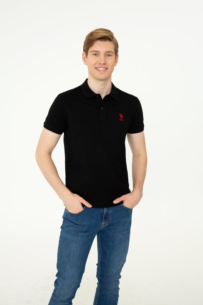 Erkek Siyah Basic Tişört