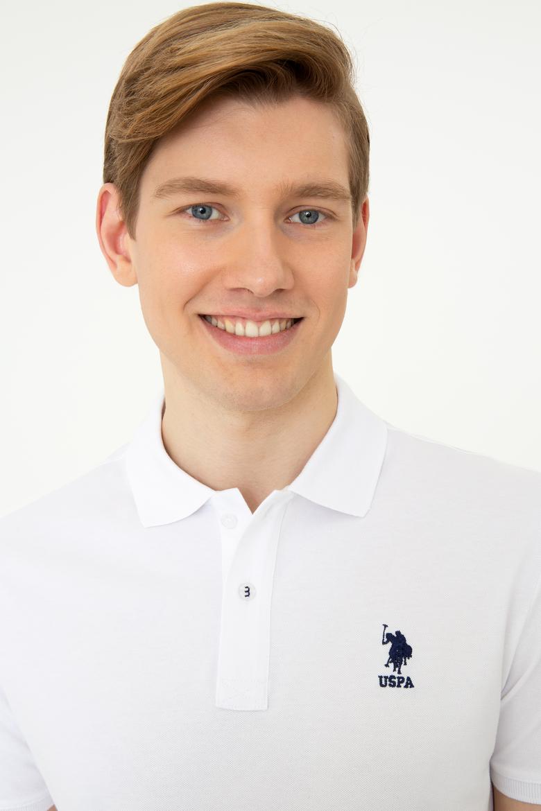 Erkek Beyaz Basic Tişört - 50250001017