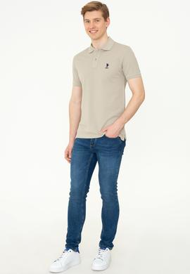 Erkek Haki Basic Tişört - 50249153080