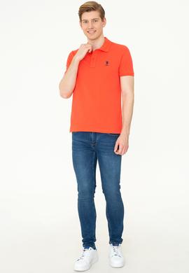 Erkek Kırmızı Basic Tişört - 50249153380