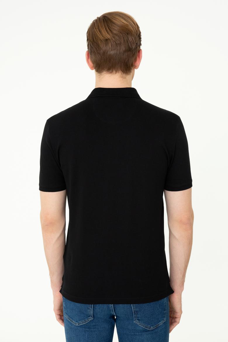 Erkek Siyah Basic Tişört - 50250001066