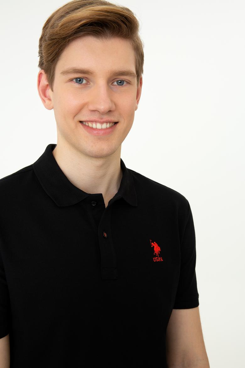 Erkek Siyah Basic Tişört - 50250001066