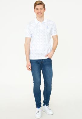 Erkek Koyu Mavi Polo Yaka Tişört - 50248430003