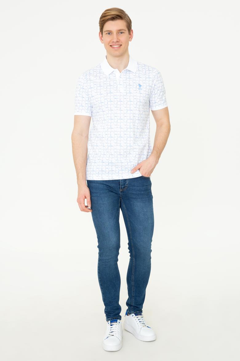 Erkek Koyu Mavi Polo Yaka Tişört - 50248430003