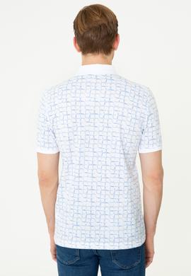 Erkek Koyu Mavi Polo Yaka Tişört - 50248430003