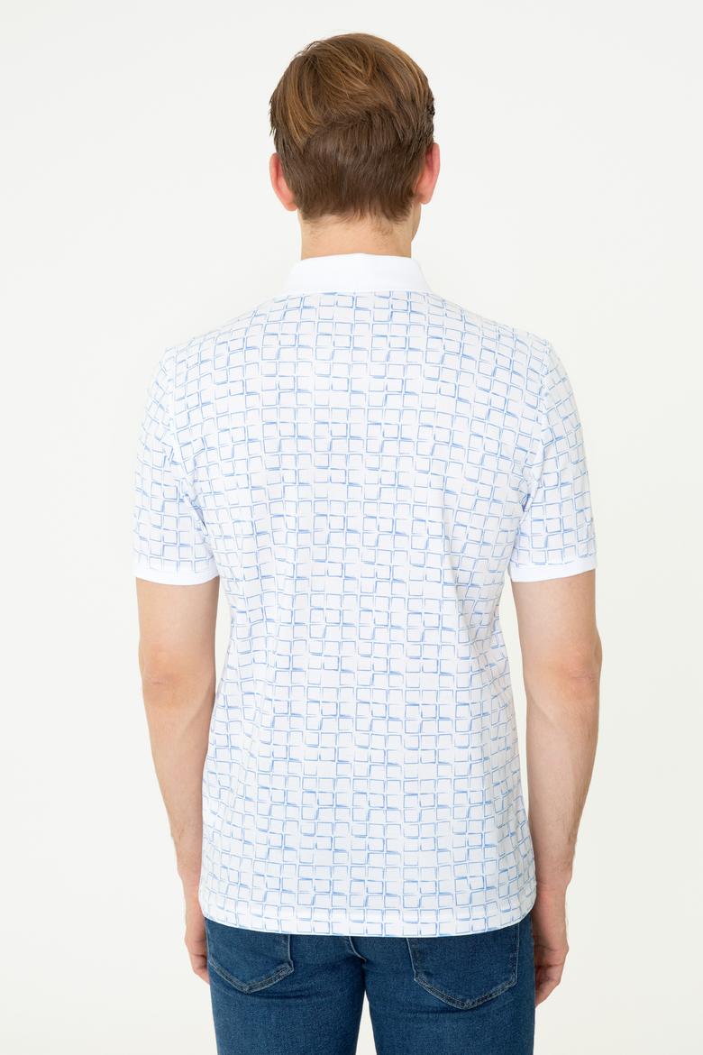 Erkek Koyu Mavi Polo Yaka Tişört - 50248430003