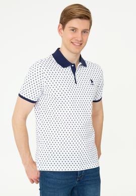 Erkek Beyaz Polo Yaka Tişört - 50248937006