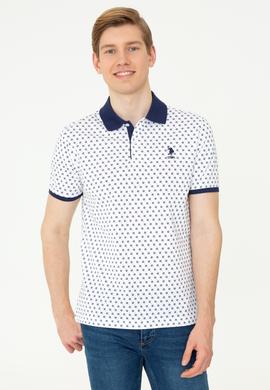 Erkek Beyaz Polo Yaka Tişört - 50248937006