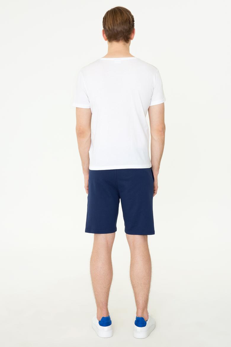 Erkek Lacivert Örme Şort - 50251230006