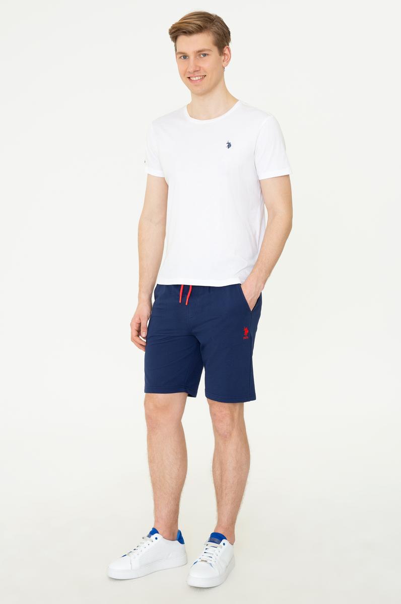 Erkek Lacivert Örme Şort