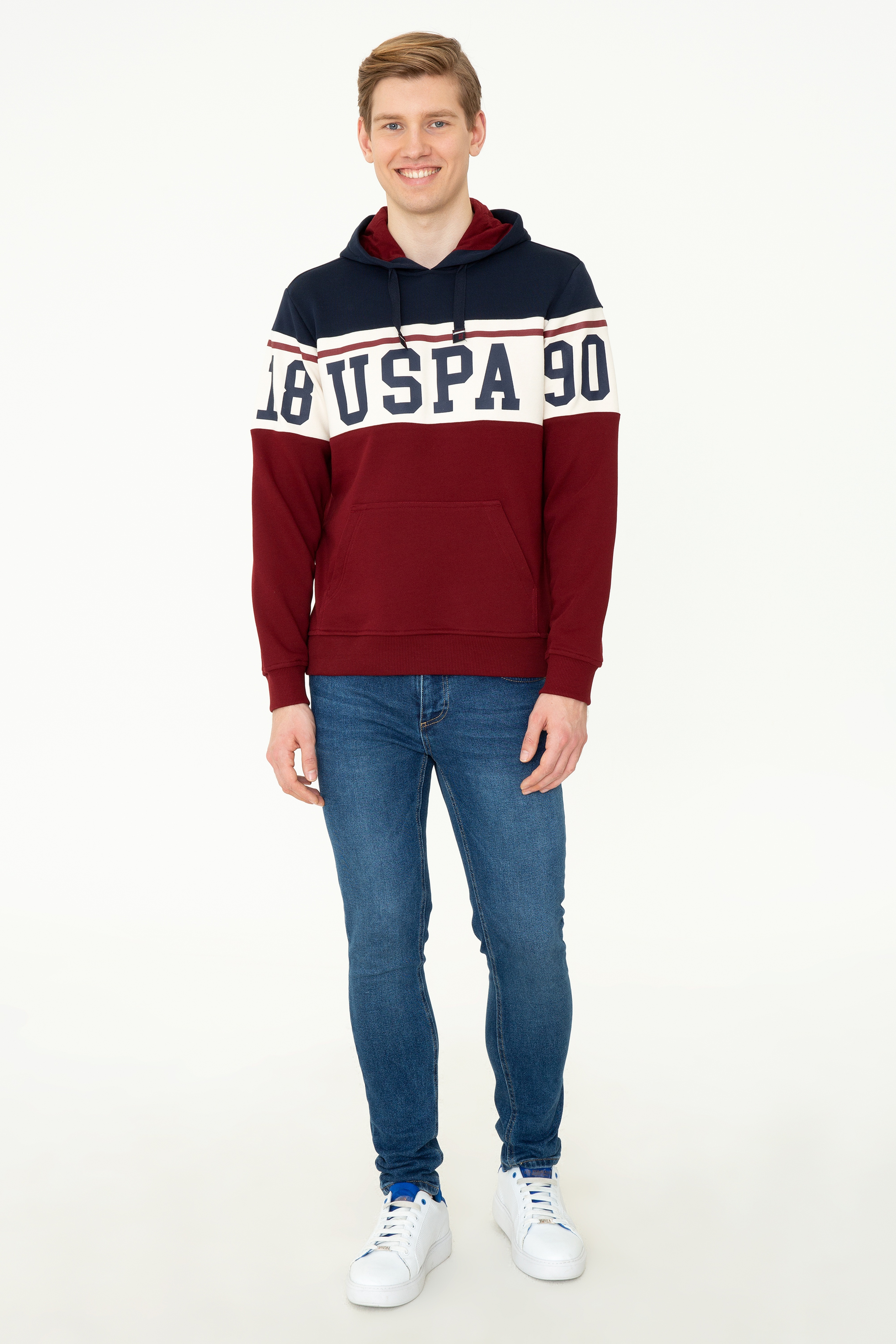 Erkek Lacivert Sweatshirt - Image 5