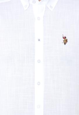 Erkek Beyaz Uzun Kollu Basic Gömlek - 50246561016