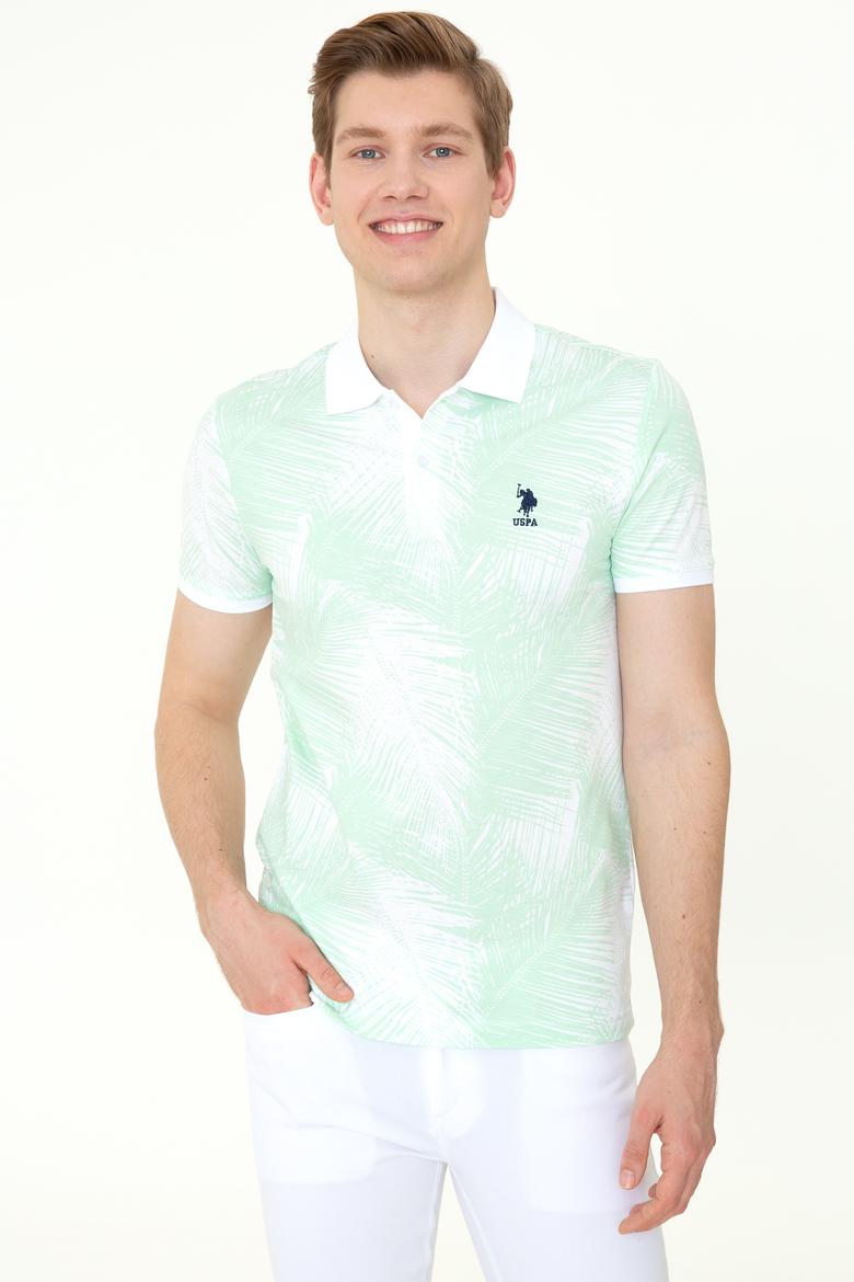 Erkek Mint Polo Yaka Tişört