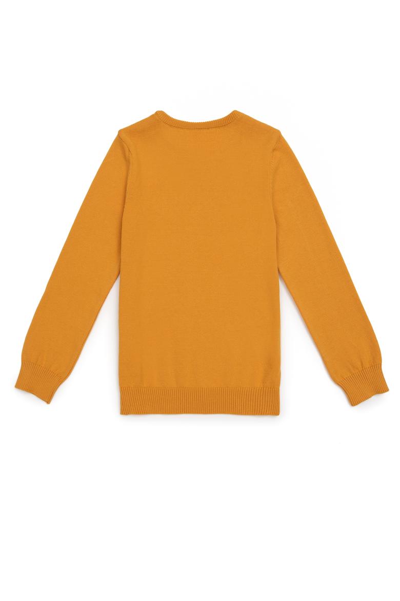 Kız Çocuk Hardal Kazak - 50237167044