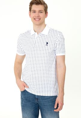 Erkek Beyaz Polo Yaka Tişört - 50246105010