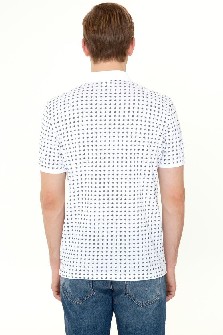 Erkek Beyaz Polo Yaka Tişört - 50246105010