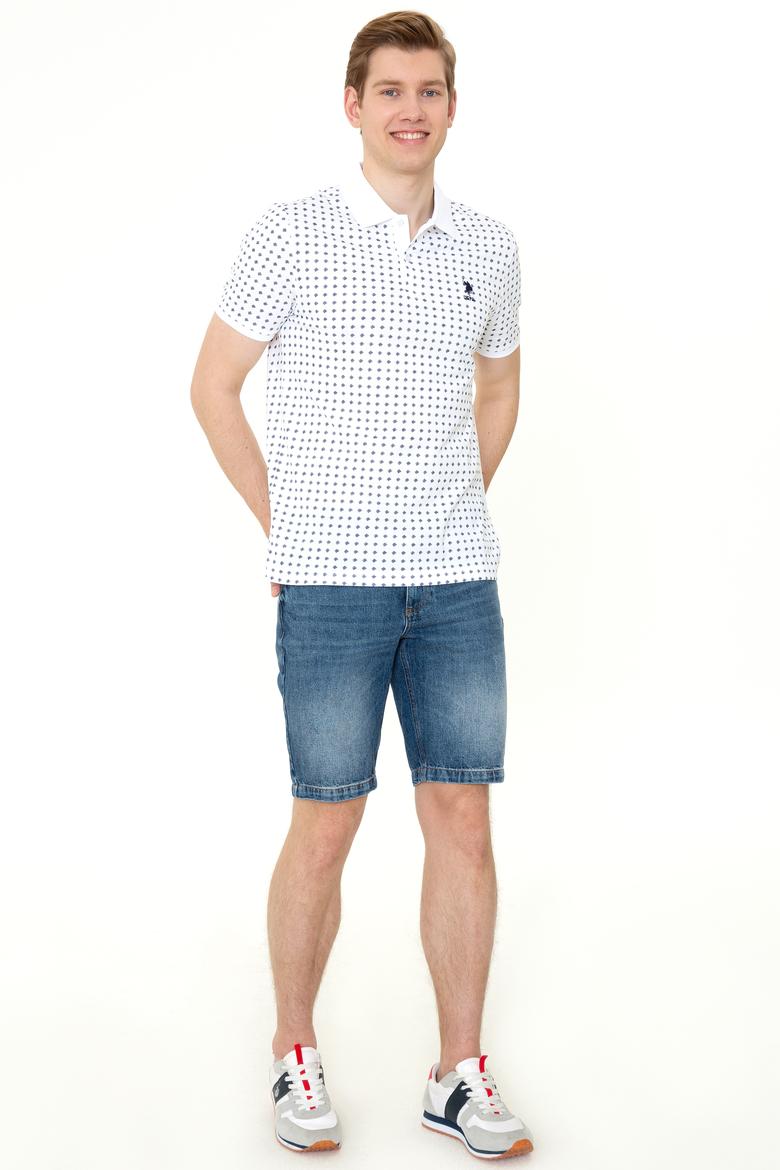 Erkek Beyaz Polo Yaka Tişört - 50246105010