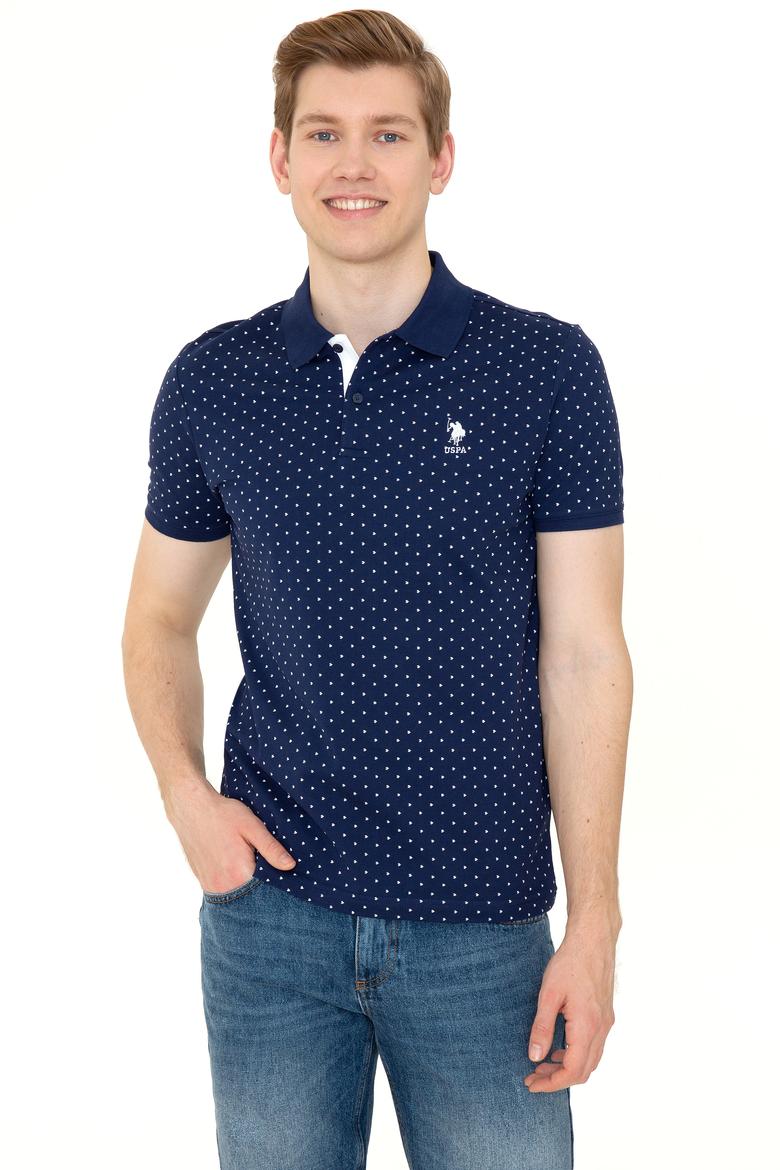 Erkek Lacivert Polo Yaka Tişört