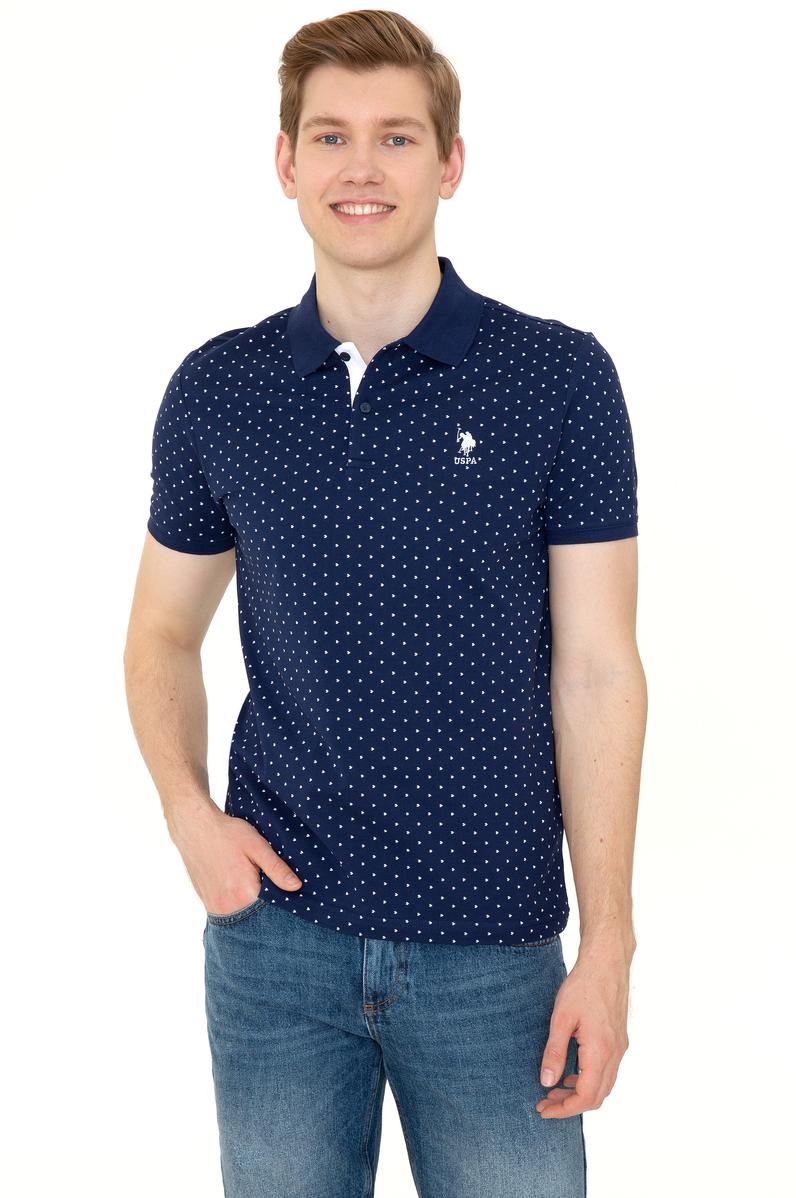 Erkek Lacivert Polo Yaka Tişört