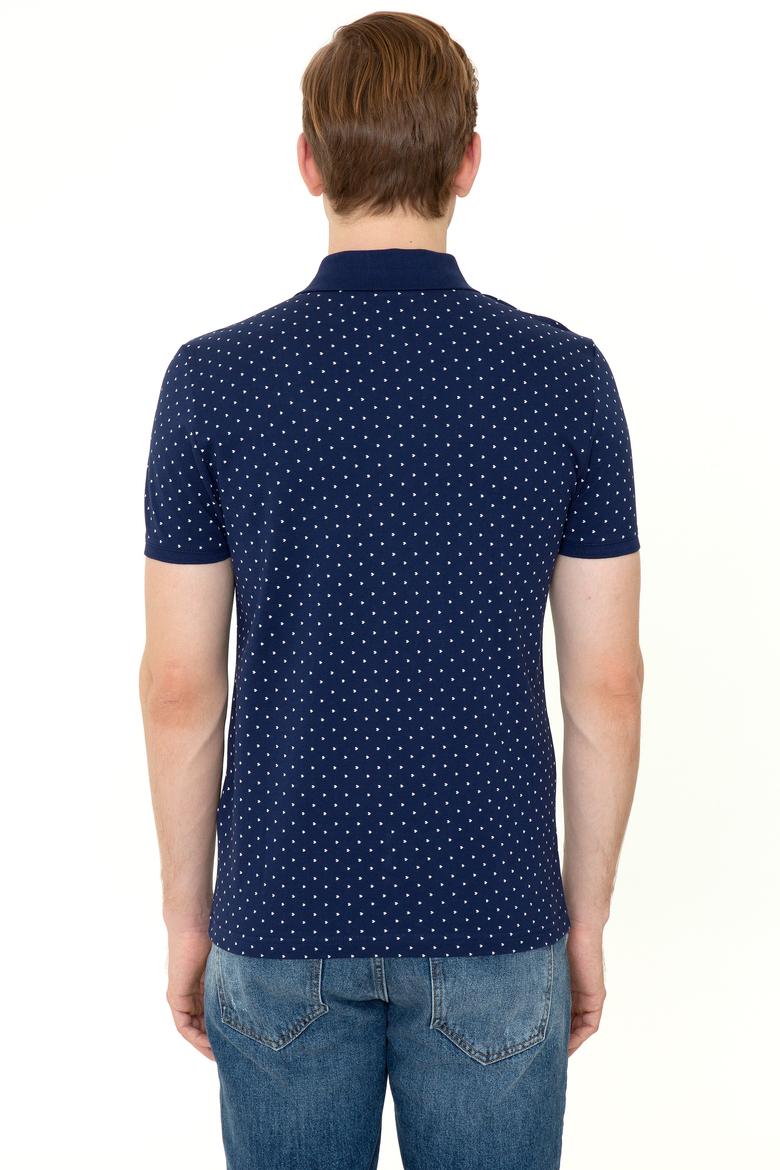 Erkek Lacivert Polo Yaka Tişört - 50247801013