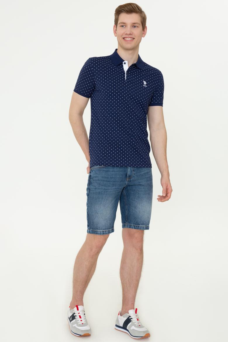 Erkek Lacivert Polo Yaka Tişört - 50247801013