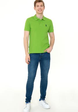 Erkek Yeşil Basic Tişört - 50249153070