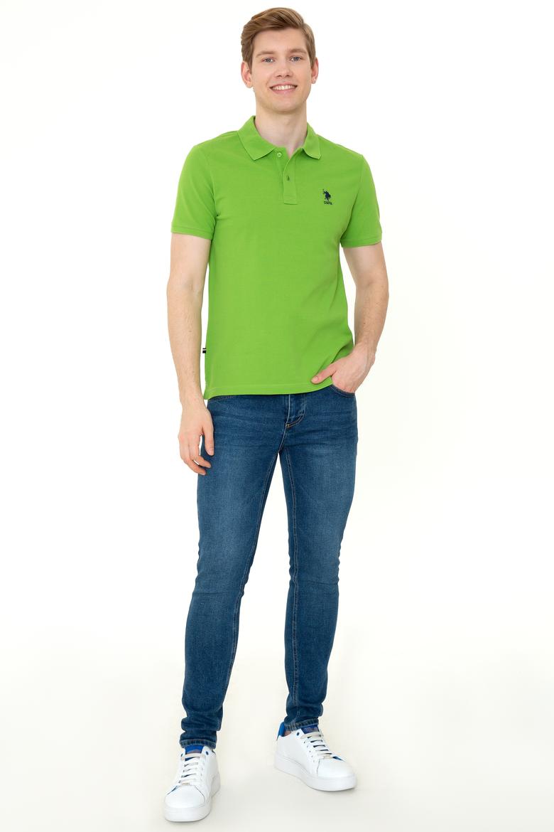 Erkek Yeşil Basic Tişört - 50249153070