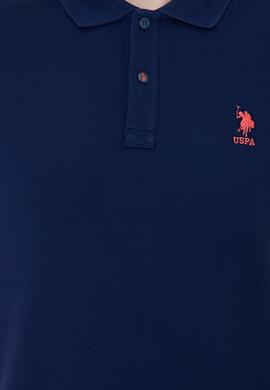 Erkek Lacivert Basic Polo Yaka Tişört - 50249153110