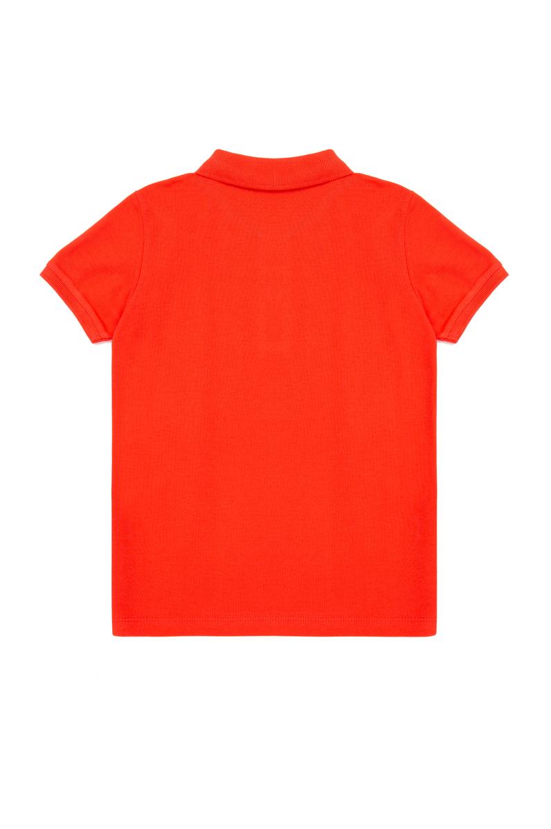 Erkek Çocuk Kırmızı Basic Polo Yaka Tişört
