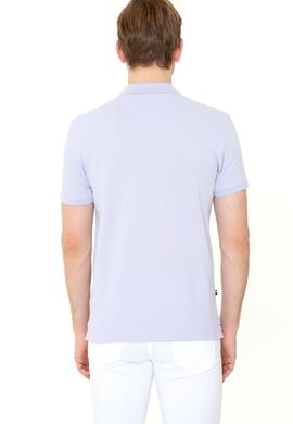 Erkek Lila Basic Tişört - 50249153120