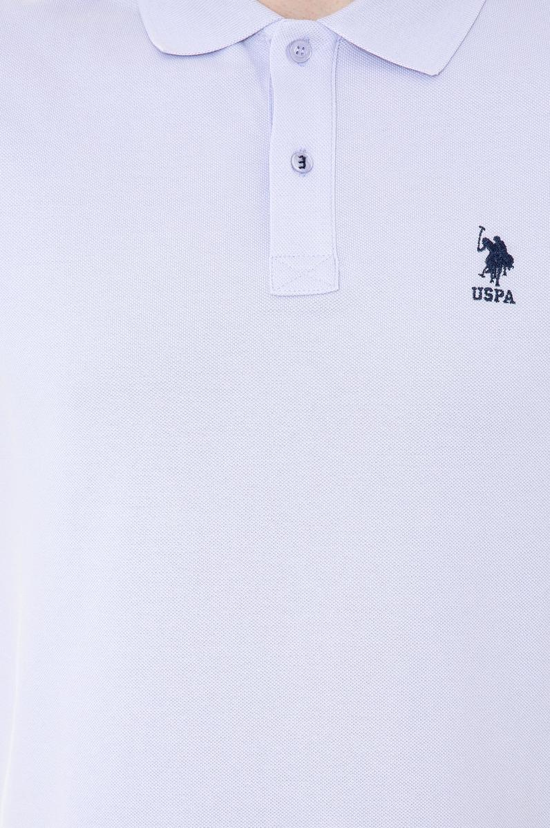 Erkek Lila Basic Tişört