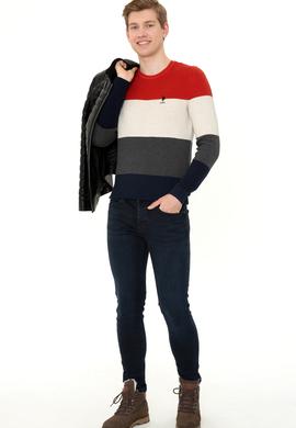 Erkek Lacivert Kazak - 50237380014