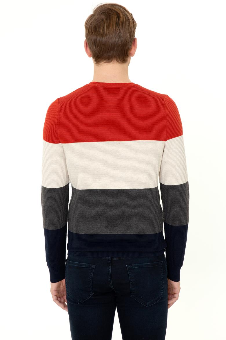 Erkek Lacivert Kazak - 50237380014