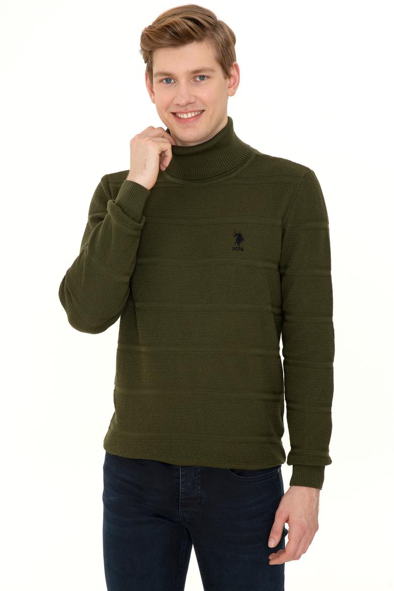 Erkek Haki Kazak - 50237422026