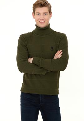 Erkek Haki Kazak - 50237422026