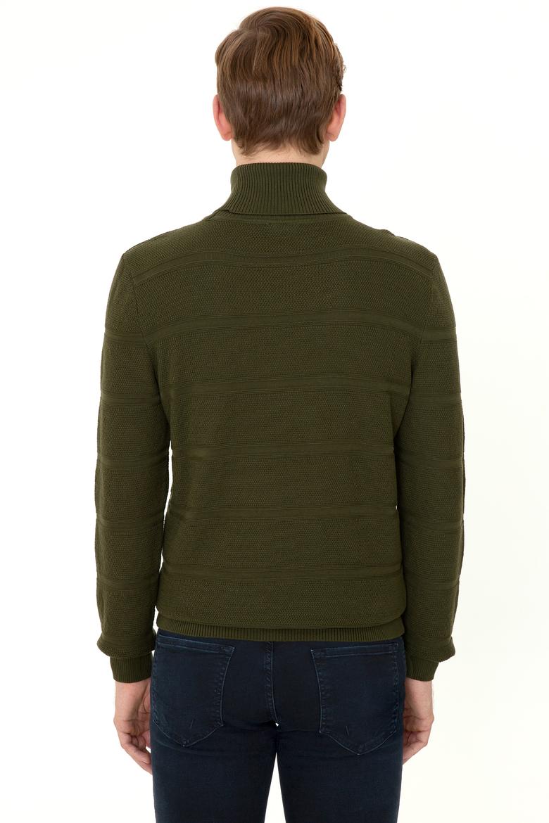 Erkek Haki Kazak - 50237422026