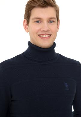 Erkek Lacivert Kazak - 50237422039