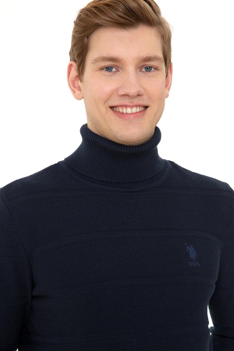 Erkek Lacivert Kazak - 50237422039