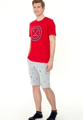 Erkek Kırmızı Pijama - 50256300003