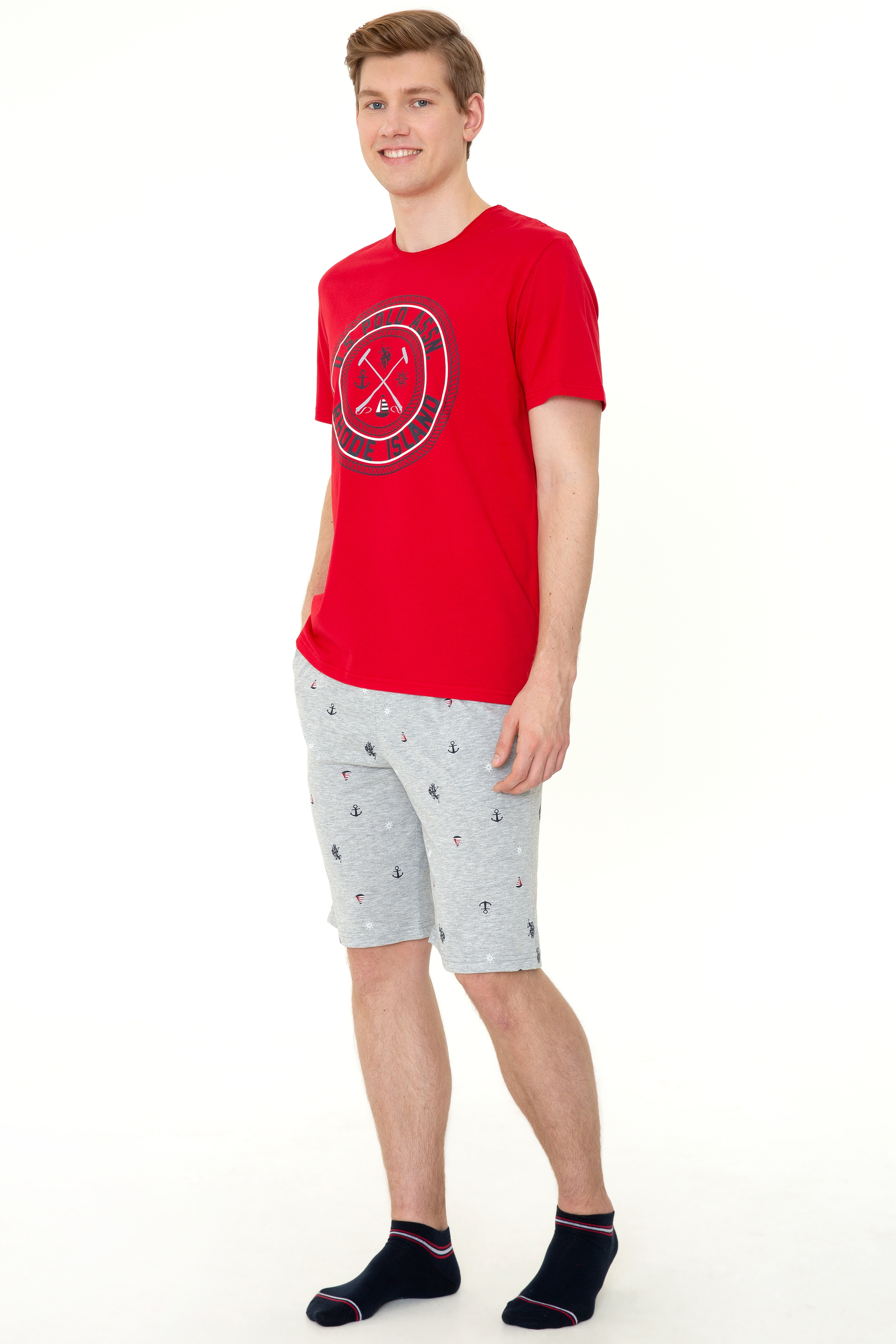 Erkek Kırmızı Pijama - Image 2