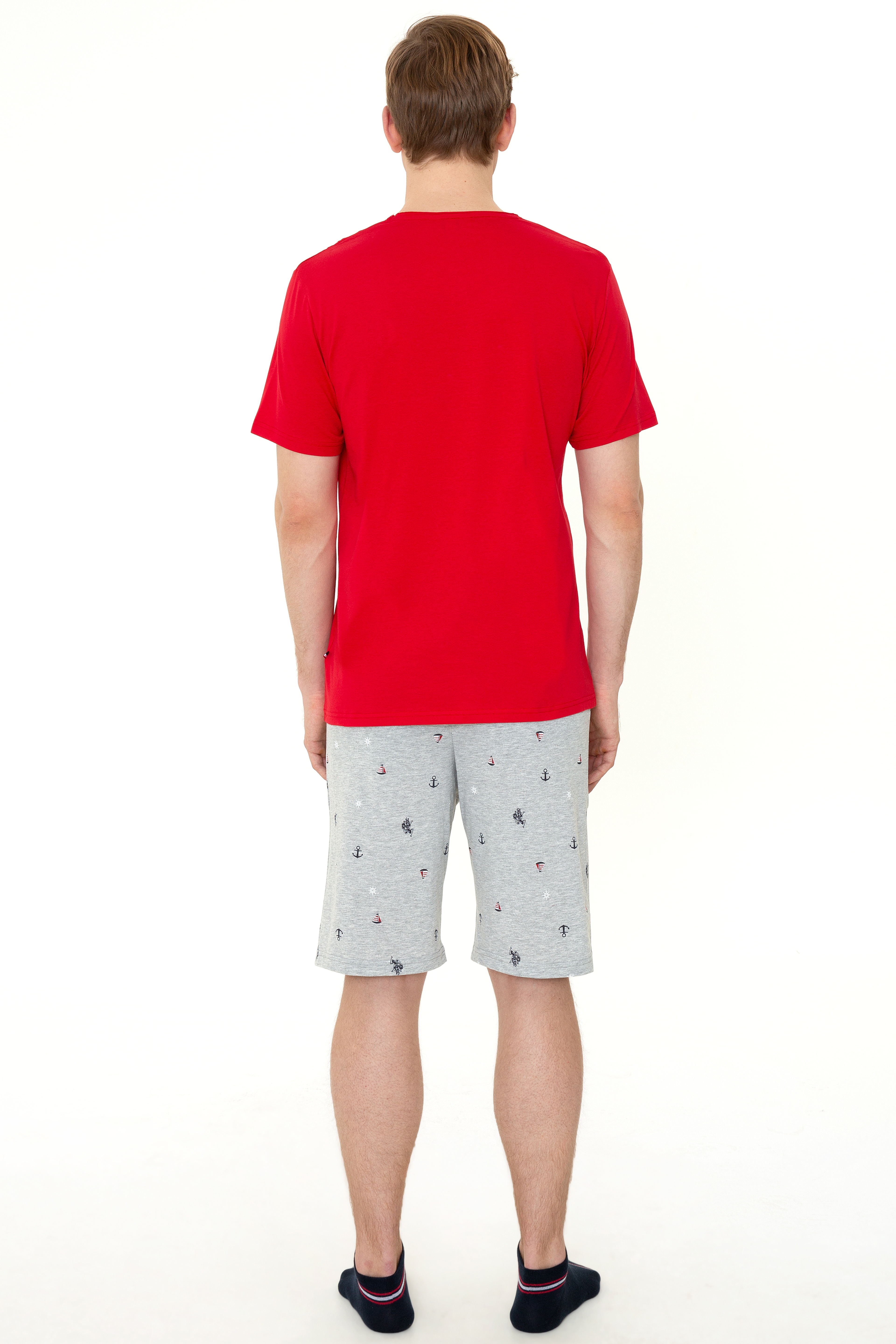 Erkek Kırmızı Pijama - Image 3