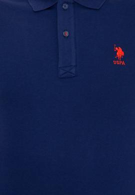 Erkek Lacivert Polo Yaka Basic T-Shirt - 50250001046